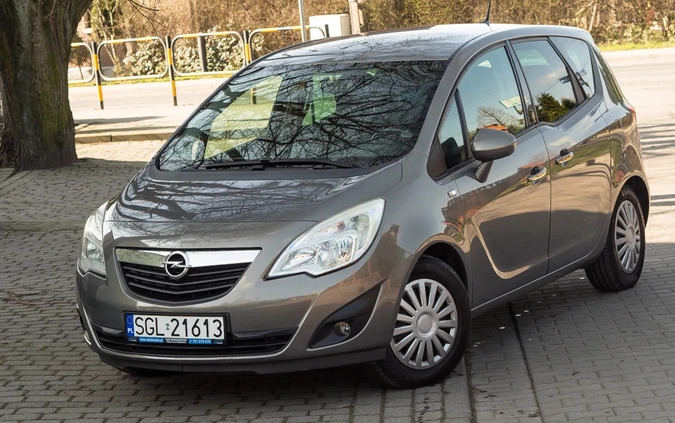 Opel Meriva cena 21900 przebieg: 169883, rok produkcji 2010 z Knurów małe 742